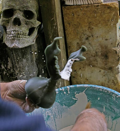 Wax Jaw for Skull Wax Jaw for GLass Skull